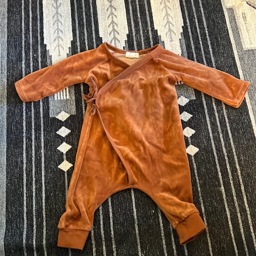 Angel Dear Velour Romper